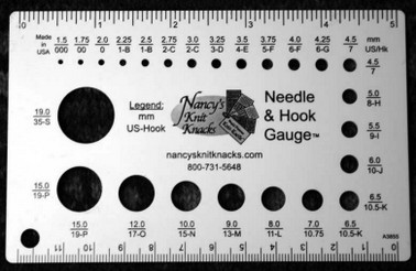 Needle Gauge - Nancy's Knit Knacks Official Website